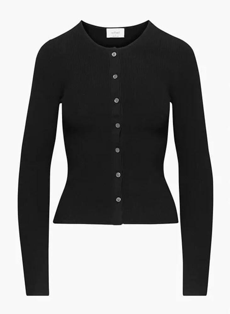 Wilfred MIRACLE CARDIGAN in Black